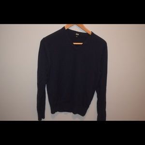 Dark Blue Uniqlo Men’s Pullover Sweater Size Small